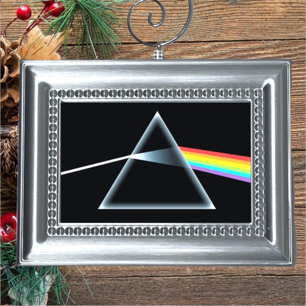 Pink Floyd Rock Band The Dark Side Of The Moon Christmas Tree Ornament